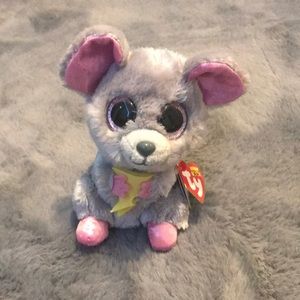 Mouse with Cheese Beanie Boo